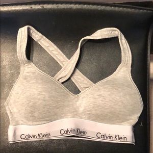 calvin klein sports bra